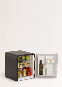 CREATE - Koelkast in retrostijl - Zwart - Handvat Sage - FRIDGE RETRO 48L — thumbnail 6