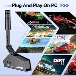 PXN HB S - Handrem voor Sim Racing - USB Hydraulische Handrem - Progressieve Weerstand - Compatibel met PC - Zwart — thumbnail 4