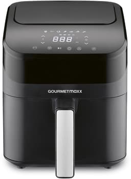 GOURMETmaxx digitale 4L heteluchtfriteuse met touchscreen en timer – energiezuinig frituren met 1400W, multifunctioneel mini-oven — thumbnail 3