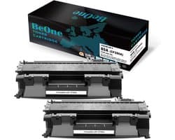 2x Zwarte Tonercartridges Compatibel voor LaserJet Pro 400 M401 M425 Serie