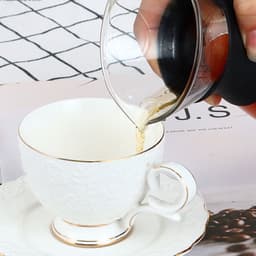 longziming -Handmatige Pour Over Koffiemaker 200 ml – Glazen Koffiekaraf met Fijn RVS Filter, Compacte Koffiebereider voor Thuis, Kantoor of Reizen — thumbnail 3