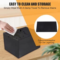 Airfryer stofkap accessoire: Geschikt voor Ninja AF400EUCP/AF400EU/AF451EU/AF300EU heteluchtfriteuse stofkap, afmeting 49x40x30 cm. — thumbnail 4