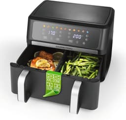 Airfryer 10L met Dual Zone en Touchscreen - Friteuse voor 8 Personen — thumbnail 2