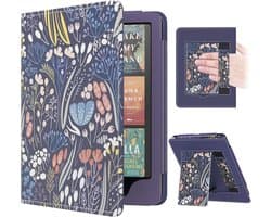 Dunne Beschermhoes voor Kindle Paperwhite (2021/2024) met Auto-Wake/Sleep Functie - Nachtblauw