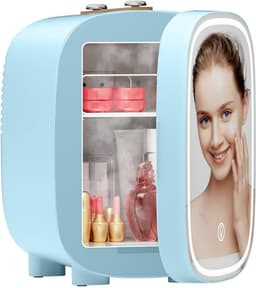 Mini Koelkast - Minibar - Skincare Fridge - Blauw — thumbnail 1