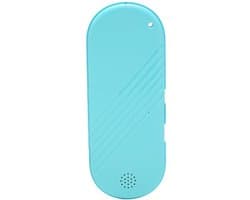 Kussen luidspreker, draadloze bluetooth slaaphulp met multifunctionele stereo diepe bas, witte ruismachine, mini luidsprekers luidsprekers onder kussen om te slapen (blauw)