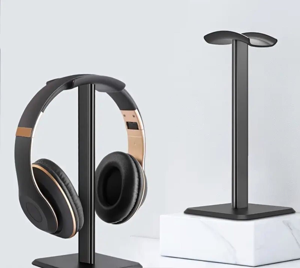 Headset Stand – Met RGB LED Verlichting en USB-poorten – Geschikt voor PC, Xbox, PlayStation, Nintendo — afbeelding 1