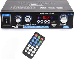 HiFi versterker met Bluetooth 5.0, mini audio versterker voor thuisbioscoop en karaoke — thumbnail 1