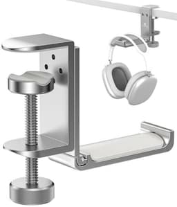 Opvouwbare Hoofdtelefoonstandaard - Ruimtebesparende Aluminium Houder voor Gaming PC Accessoires — thumbnail 1