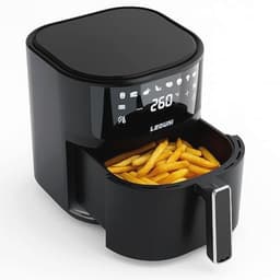 Airfryer 6L met Eenvoudige Bediening en Temperatuur Instelling van 80-200 °C — thumbnail 2
