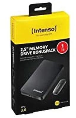 External Hard Drive 1TB USB 3.0 - 2.5 Inch zwart — thumbnail 2