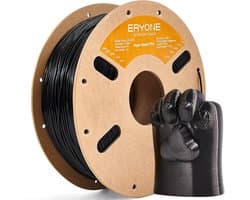 Flexibel TPU 3D Printer Filament 1.75mm 95A - Hoge Snelheid & Sterk, Zwart (1KG)