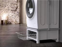 Wasmachine Verhoger - Ombouw - Kast - Zilver — thumbnail 4