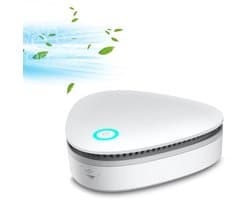 Ynkkvre - Luchtreiniger - Ozongenerator - Rookverfrisser - Mini-luchtverfrisser - Luchtreiniger Met Ionisator - Geur Neutralisatie Technologie - 1800mAh USB Oplaadbaar - Compact Draagbaar Design - Voor Auto & Huis