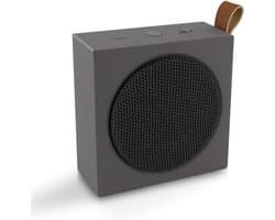 Draagbare Bluetooth Speaker Grijs met Krachtige Bas, 15 Uur Speeltijd en MicroSD MP3