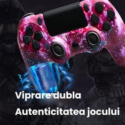 Namajunas - Draadloze Controller geschikt voor PS4/Pro/Slim/PC - Bluetooth gamepad - Geschikt voor Playstation 4 -Zes-assige sensor - LED-lichtbalk en touchscreen-functionaliteit - Audio Jack Input - Gaming Accesoires — thumbnail 4