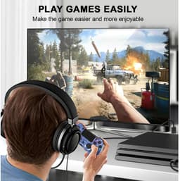 Namajunas - Draadloze Controller geschikt voor PS4/Pro/Slim/PC - Bluetooth gamepad - Geschikt voor Playstation 4 -Zes-assige sensor - LED-lichtbalk en touchscreen-functionaliteit - Audio Jack Input - Gaming Accesoires — thumbnail 2