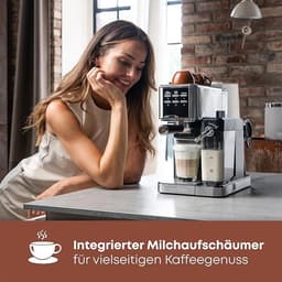 Espressomachine 2-in-1 – Koffiepoeder & Nespresso-compatibele Capsules – 20 Bar Pomp – Melkschuimer – Zeefhouder — thumbnail 4