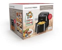 Heteluchtfriteuse 4,5L - 1400W met 8 Kookprogramma's voor Gezonde Bereidingen