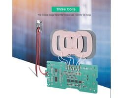 Draadloze telefoon oplader met 3 spoelen - Doe-het-zelf onderdelen voor Qi-oplader