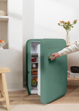 CREATE - Koelkast in retrostijl - Sage - Handvat Sage - FRIDGE RETRO 107L — thumbnail 4