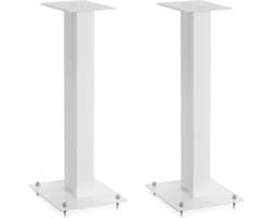 Universele Luidsprekerstandaards voor Boekenplankspeakers - Hoogte 596mm - Wit (Set van 2)