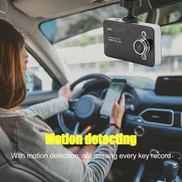 HD Dashcam Auto Recorder 1080P met Bewegingsdetectie en Parkeerbewaking — thumbnail 3