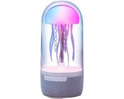 Kraftverdia - Bluetooth speakers - Portable Bluetooth speaker draadloos - Levendige kwallenluidspreker - Met wisselende lichteffecten en unieke omgevingsgeluidseffecten - Compatibel met de meeste apparatuur - Cadeau voor Mannen en Vrouwen