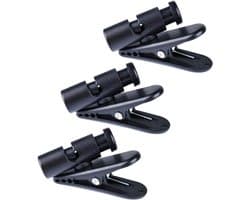 Allecta - Kabelclip voor hoofdtelefoon - Headset clip voor oorschelp - Set van 3 - Accessoire voor hoofdtelefoon