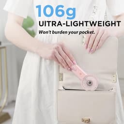 Mini Draagbare Ventilator met 4 Snelheden en 180° Opvouwbaar Ontwerp — thumbnail 5