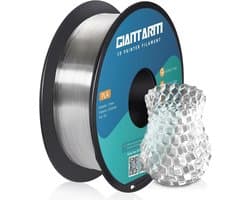 Transparant 3D-printerfilament 1,75 mm - PLA 1 kg spoel