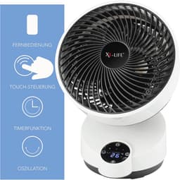 Energi besparende 90 graden kantelbare ventilator met afstandsbediening en touch-display voor woonkamer, keuken en slaapkamer tot 20 m² — thumbnail 3