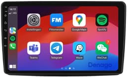 CarPlay autoradio geschikt voor Fiat Panda | 2003 t/m 2012 | 9 inch | Android 16 | Draadloos Apple CarPlay & Android Auto | 2GB + 32GB | QuadCore processor | Denago DNG-A81 | 2004 2005 2006 2007 2008 2009 2010 2011 2012 | Bluetooth & Wifi — thumbnail 1