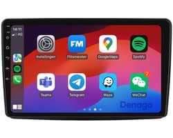 CarPlay autoradio geschikt voor Fiat Panda | 2003 t/m 2012 | 9 inch | Android 16 | Draadloos Apple CarPlay & Android Auto | 2GB + 32GB | QuadCore processor | Denago DNG-A81 | 2004 2005 2006 2007 2008 2009 2010 2011 2012 | Bluetooth & Wifi