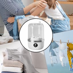 Wasmachine | 1L Mini Washer | Compacte Wasapparaten Voor Kleding Sokken Ondergoed | Appartementen Kamperen Hotels Reizen — thumbnail 2