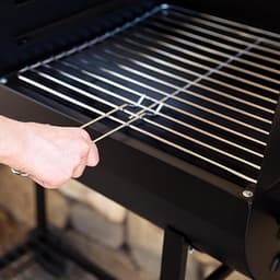 Houtskoolgrill met dubbele grill voor optimaal grillplezier — thumbnail 3