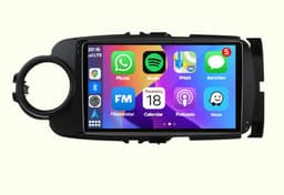 Autoradio 4/64GB met Carplay en Android auto | Geschikt voor Toyota Yaris 2012-2017 | Radio scherm met Navigatie | 2012 2013 2014 2015 2016 2017 | XP130 Met screencleaner — thumbnail 2