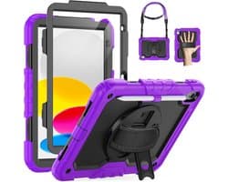 Schokbestendige Cover voor iPad 11e/10e Generatie met 360° Standaard en Schermbeschermer