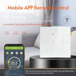 Slimme WiFi Thermostaat met Touchbediening en Weekprogramma — thumbnail 3