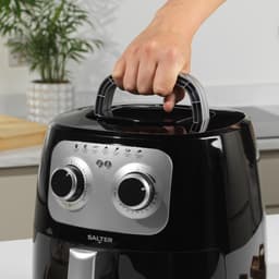 Heteluchtfriteuse 4.2L Zonder Olie - Compacte Airfryer met Timer en Instelbare Temperatuur voor Gezond Frituren — thumbnail 2