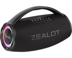 Krachtige Draagbare Bluetooth Speaker met 80W Geluid, Lange Batterijduur en Waterdichte Bescherming