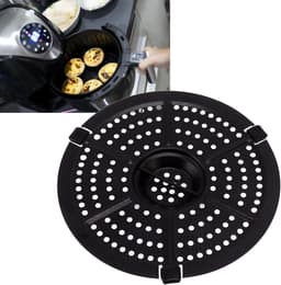 Air Fryer Grill Pan - 15,5 cm - Vervangende Crisper Plaat - Niet-klevende Coating - Duurzaam en Gemakkelijk te Reinigen - Lucht Friteuse Accessoire — thumbnail 6