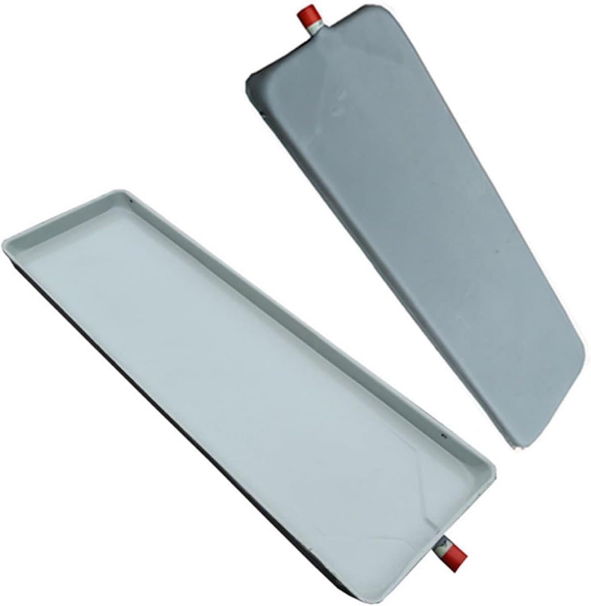 Universele Airco Druppelbak met Afvoerslang voor Split Airconditioners Binnen en Buiten - 91x24 cm — afbeelding 1