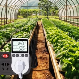 Digitale Temperatuurregelaar met Stopcontact en Sensor - Verwarming & Koeling Thermostaat — thumbnail 4