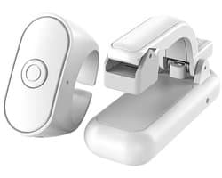 Afstandsbediening Geschikt voor Kindle Paperwhite, Geschikt voor iPhone, iPad, Android-tablets en e-readers, kan worden Geschikt voor Kindle-accessoire - wit.