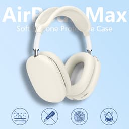 4-delige set - Siliconen Hoes - voor AirPods Max Hooftelefoons 1，2 van – Siliconen Oorkussens Beschermhoes - Oorschelp Beschermhoes, Hoofdband Beschermhoes – Anti-Kras Zachte Siliconen Beschermer – Sterrenlicht — thumbnail 3