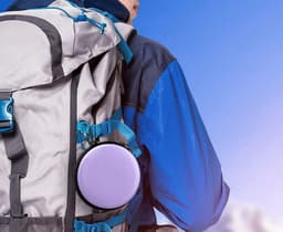 Travel Case voor Apple Watch en Airpods - Beschermende Opbergtas voor Reizen - Paars — thumbnail 5