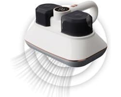 Huisstofmijt Stofzuiger - Mijtzuiger Voor Matrassen Met UV-Licht - 3 Krachtige Zuigniveaus - Mijtzuiger Met LED-Scherm - Dubbele Stofbak - Draadloze Stofzuiger Voor Hygiënische Reiniging