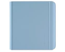 Kobo Libra Colour SleepCover Hoes met Stylus - Dusk Blue - Veganistisch Leer en 2-Weg Standaard voor 7" eReader