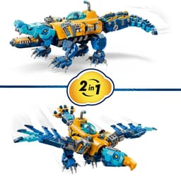 Lego Dreamzzz 71512 Krokodilonderzeeër Bouwstenen — thumbnail 4